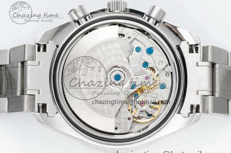 0405 Speedmaster Racing Master SS HKF Best Edition Black Dial on SS Bracelet A Versatile 7810